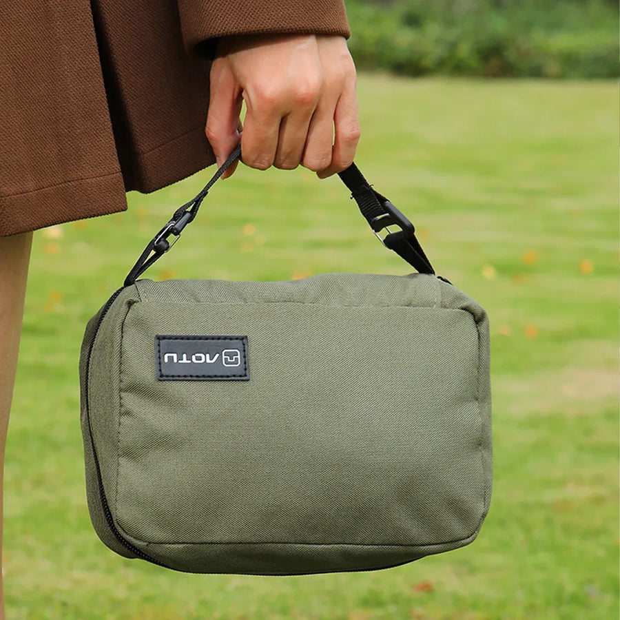 RootMiva Hanging Toiletry Bag – Hook Up & Stay Organized