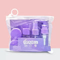 RootMiva Travel Bottles – Crystal Clear, Carry-On Ready